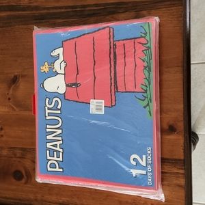 Peanuts 12 days of socks